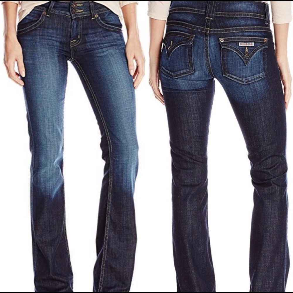 Hudson Signature Bootcut Flap Pocket Jeans Size 30